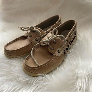 Sherry’s Cheetah Print Boat Shoes